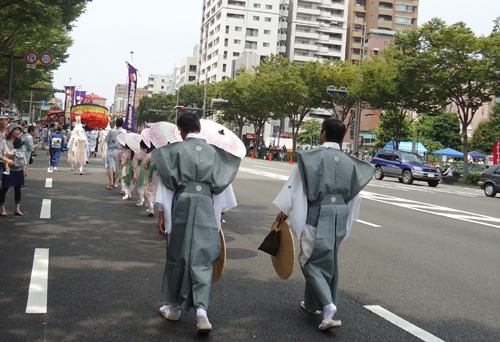 祇園祭の花笠巡行_a0161943_15284914.jpg