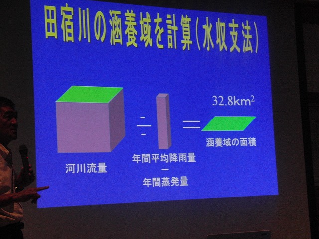 いろいろなことがわかった「田宿川をもっと学ぼう!」講演会_f0141310_7104048.jpg
