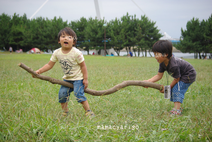 キョウダイと遊ぶ　~親子でパパラッチ~_d0158925_741566.jpg