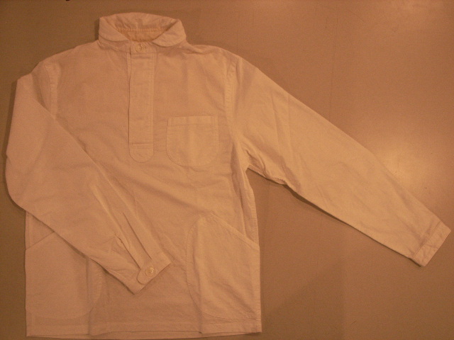 \"TheThreeRobbers PULLOVER SHIRTS for men WHITE/ORDER\"ってこんなこと。_c0140560_13174425.jpg