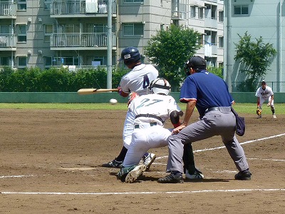 東京情報大対東京農業大　７月２３日　オープン戦・１試合目前半_b0166128_1071595.jpg