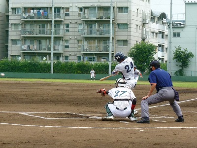 東京情報大対東京農業大　７月２３日　オープン戦・１試合目前半_b0166128_928163.jpg