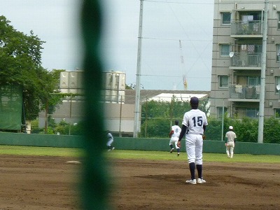 東京情報大対東京農業大　７月２３日　オープン戦・１試合目前半_b0166128_929121.jpg