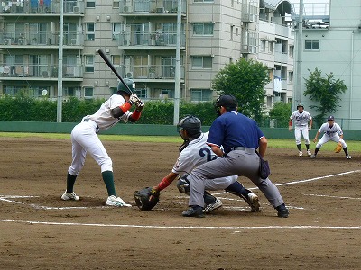 東京情報大対東京農業大　７月２３日　オープン戦・１試合目前半_b0166128_935829.jpg