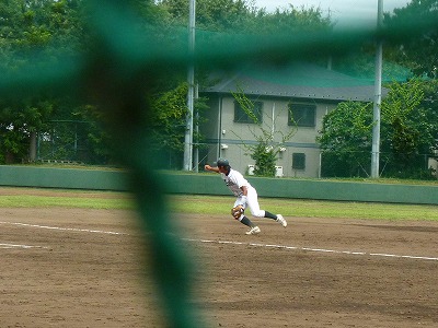 東京情報大対東京農業大　７月２３日　オープン戦・１試合目前半_b0166128_9425239.jpg