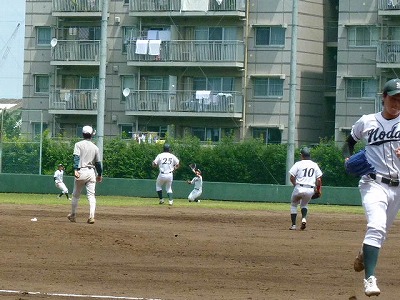 東京情報大対東京農業大　７月２３日　オープン戦・１試合目前半_b0166128_9554188.jpg