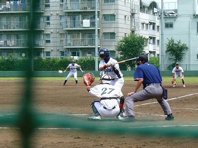 東京情報大対東京農業大　７月２３日　オープン戦・１試合目前半_b0166128_9562628.jpg