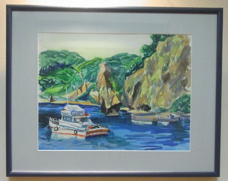 「忍路湾風景」 片桐千明_c0025115_19475181.jpg