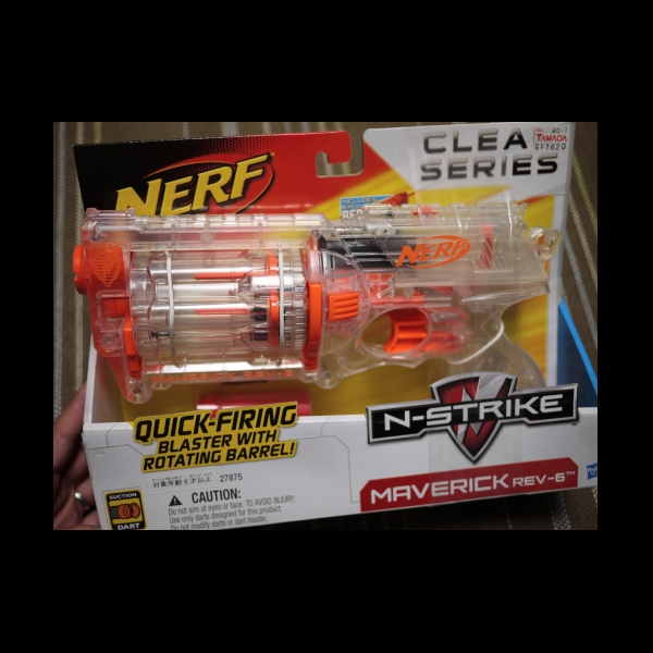 ～　NERF MAVERICK REV-6 CLEAR SERIES　～_b0115253_11165937.jpg