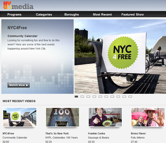 ニューヨーク市が制作する無料イベント紹介番組、NYC4Free_b0007805_1053857.jpg