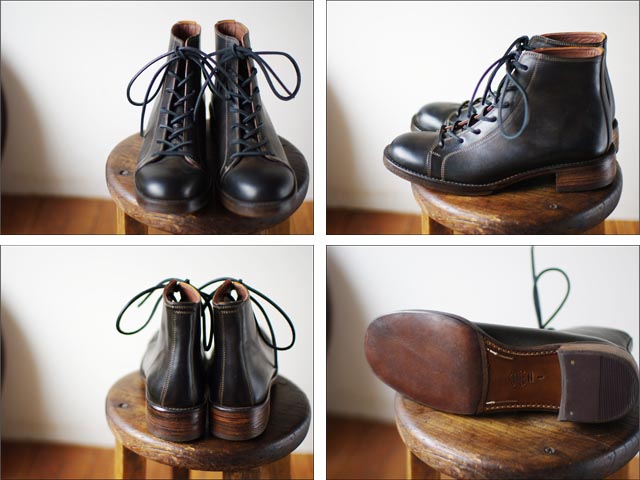 moto leather＆silver[モトレザー] monkey boots [手染め モンキー 