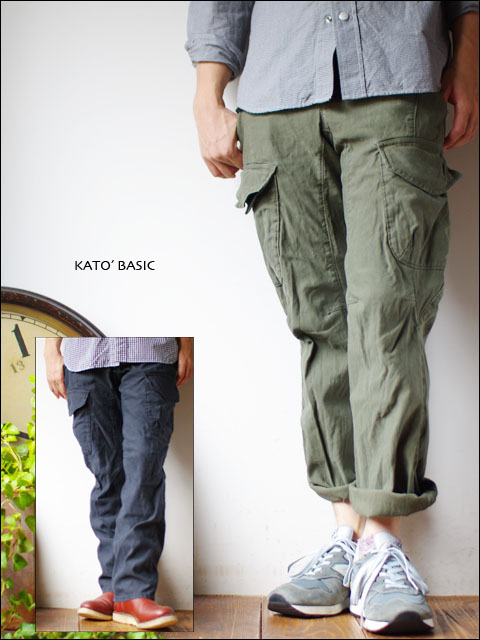 KATO'BASIC[カトーベーシック] カーゴパンツ [BP130421] MEN'S