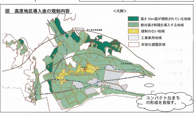 コンパクトシティに向けた第一歩・・・特別用途地区、高度地区制度の導入検討_f0141310_8332717.jpg