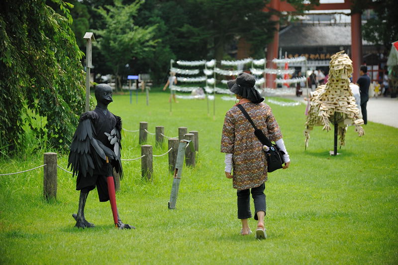 「カミガモ×アート」　上賀茂神社アートプロジェクト2011_f0032011_2055648.jpg