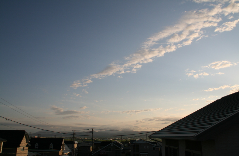 7月24日　帰り道　　大野平野にて_c0112479_1928567.jpg