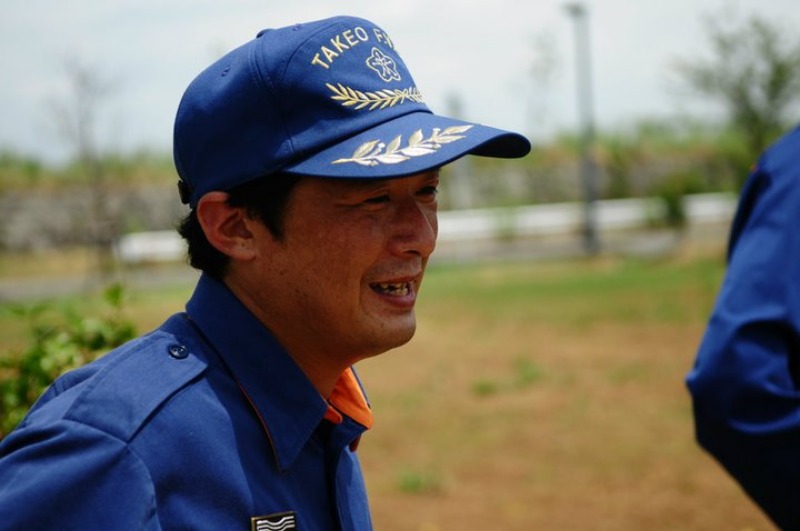 佐賀県消防操法大会で、武雄市消防団ラッパ隊は、_d0047811_22253095.jpg