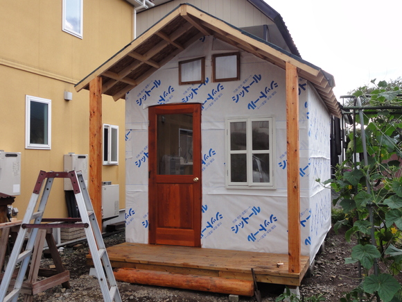 作業小屋作り 6 ぎゅぎゅっと 作業小屋作り 6 ぎゅぎゅっと