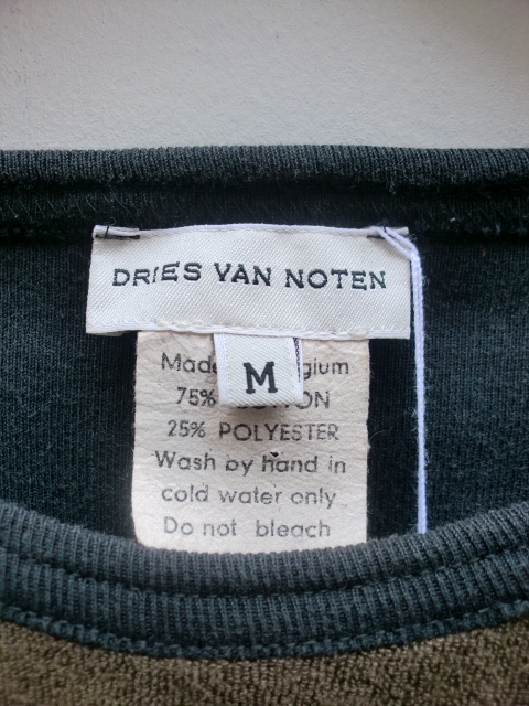 【USED】 PICK UP ITEM ╲ DRIES VAN NOTEN (ドリス ヴァン ノッテン)_a0158549_14394334.jpg