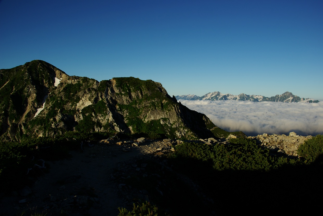 唐松岳～鑓温泉縦走　5_b0062024_6105757.jpg