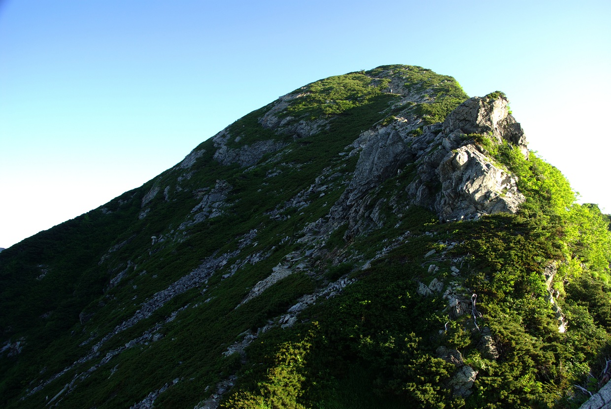 唐松岳～鑓温泉縦走　5_b0062024_642238.jpg