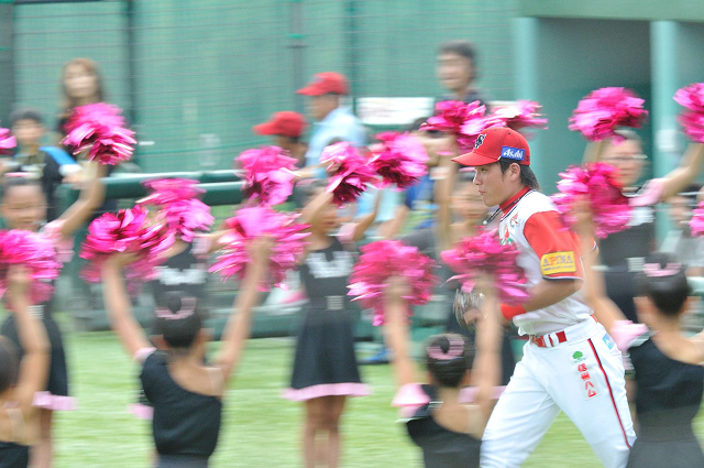 ７．２９ ｉｎ 長野オリンピックスタジアム　対新潟アルビレックスＢＣ　その２_c0197772_67688.jpg