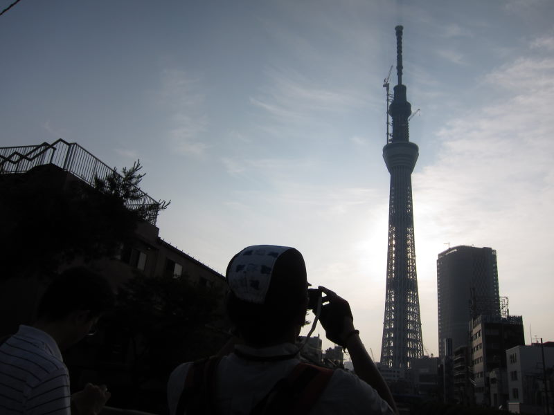 日本一のスカイツリーに圧倒。関東サイクリストの聖地・荒川自転車道へー東京パンハンターズMtg.(後編）_e0138081_1145332.jpg