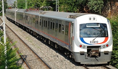 イスタンブール : トルコ イスタンブール トルコ国鉄の近郊電車 : 資料館の書庫から
