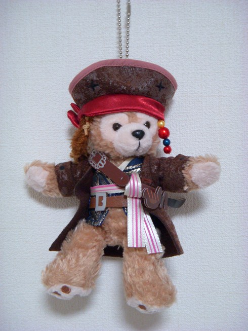 新品未使用 Duffy ダッフィー ジャックスパロウ カリブの海賊コス 海賊