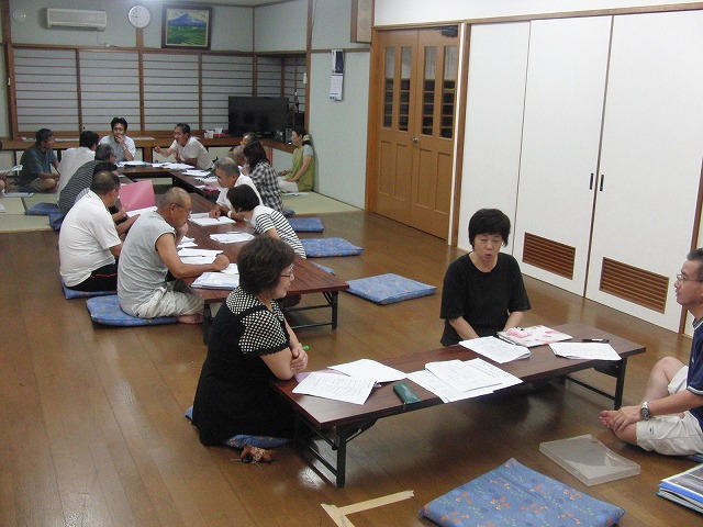 「我が家は無事!黄色いバンダナ作戦」と自主防災幹部役員会_f0141310_78070.jpg