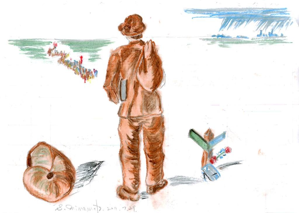 北脇昇『クォ・ヴァディス』 : 加賀の素浪人