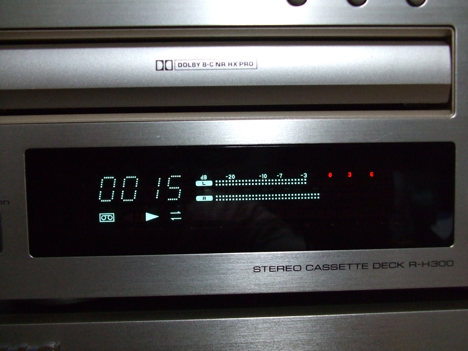 TEAC R-H300 ティアック カセットデッキ 890549 TEAC ティアック R-H300 ステレオカセットデッキ