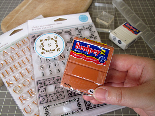 マーサのスタンプとポリマークレイ 樹脂粘土 で素焼き風タグ作り From Mb In Sd マーサのスタンプとポリマークレイ 樹脂粘土 で素焼き風タグ作り From Mb In Sd