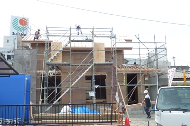北九州市八幡西区三ヶ森にてOM建築中!~太陽の下の男たち_b0112371_17521150.jpg