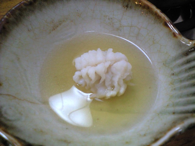 鱧 やなぎ(鶴橋)と nana’s green tea(上本町YUFURA)と 賀茂姫_a0194908_1674641.jpg