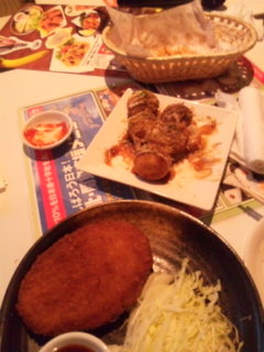 カラオケの料理!_e0114246_1321642.jpg