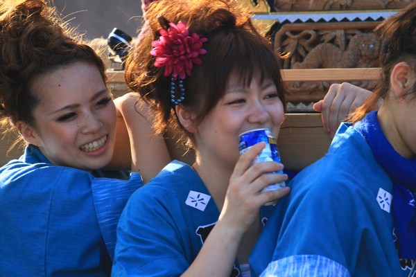 八重垣神社祇園祭 女神輿 イーハトーブ ガーデン