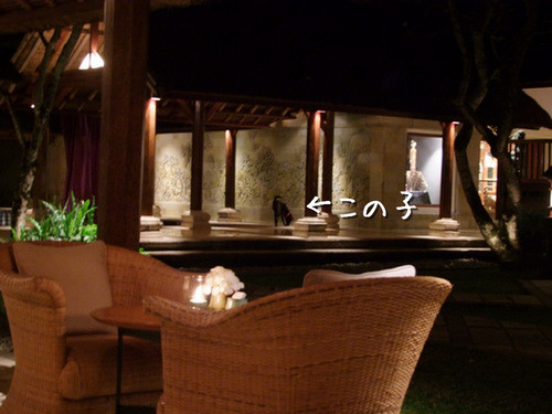 「バリ島2011 アマンダリのディナー、ラウンジの夜カフェ」_a0000029_7493815.jpg