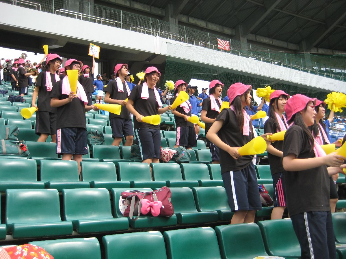 全国高校野球選手権岡山大会 応援演奏_e0234886_1513226.jpg