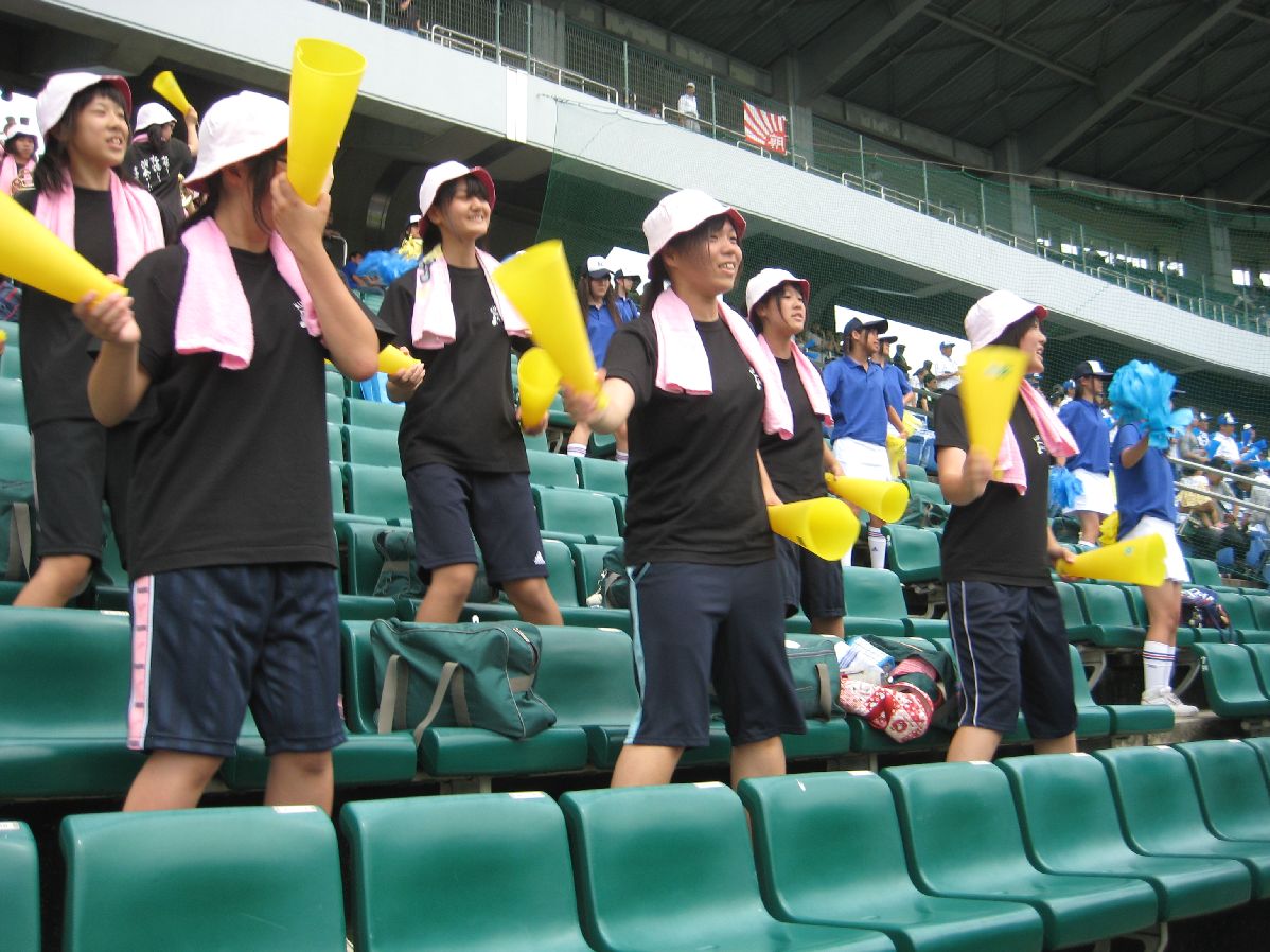 全国高校野球選手権岡山大会 応援演奏_e0234886_162063.jpg