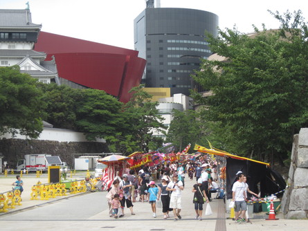 「わっしょい百万夏祭り、花火大会」にて、_a0125419_940732.jpg