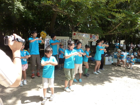 たこ焼きキャンプの夏祭り！_d0238083_11131047.jpg