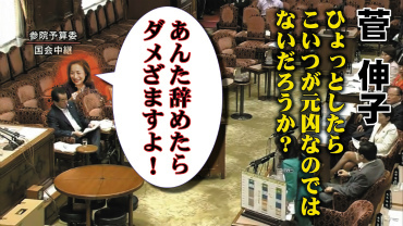 ★【【菅伸子 特集】】:菅夫人はなぜ政治に口をつっこむのか_a0028694_3152837.jpg