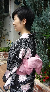 浴衣のアレンジ帯_a0123703_11414255.jpg