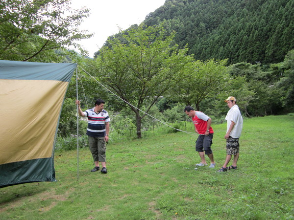 スタッフでキャンプに行ってきました 土曜日編_b0191441_1858775.jpg
