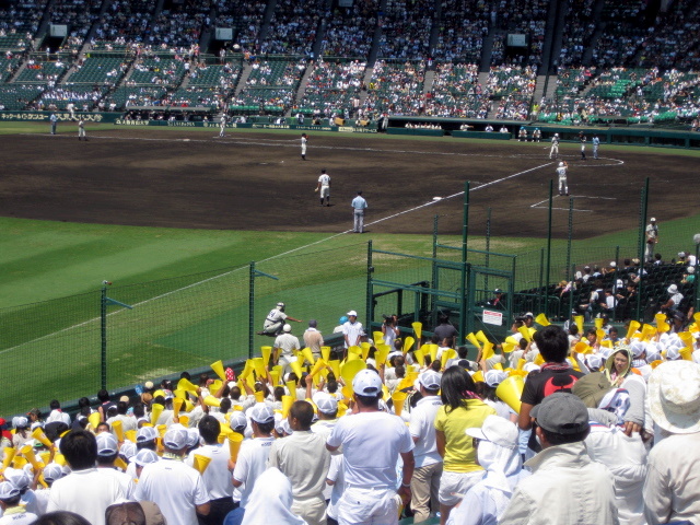 炎天下の高校野球観戦_a0048918_12441674.jpg