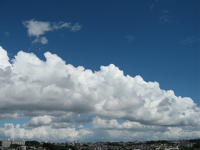 夏空と洗濯機_a0111621_11231425.jpg