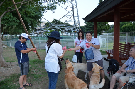 介助犬（候補）ダニーの訓練士さん来盛されました_d0156438_1819441.jpg