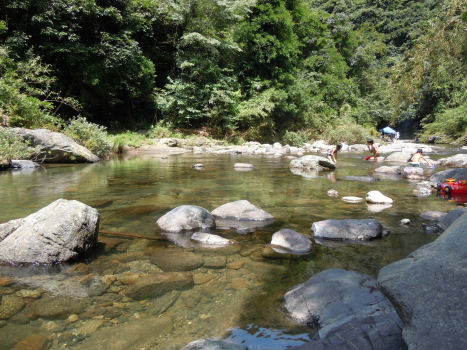 実家での夏の想い出「川泳ぎ編」_c0033145_1434535.jpg