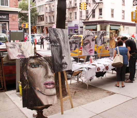 ニューヨークのSOHOで路上のアートを楽しむ_b0007805_952272.jpg