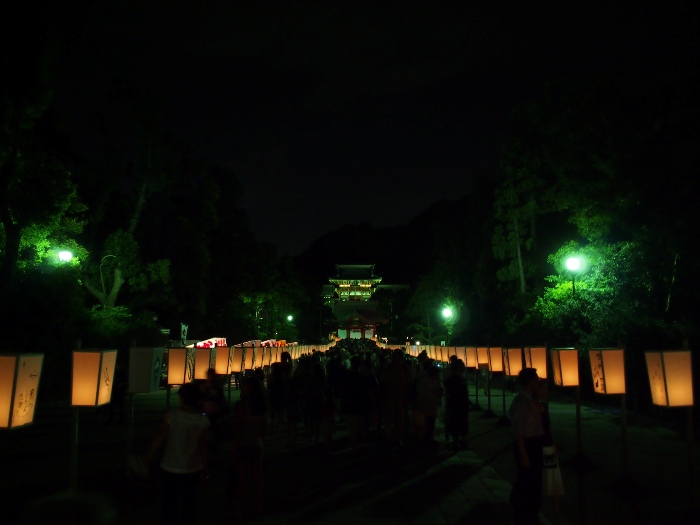 鎌倉散歩　#13 －鎌倉夏景色（鶴岡八幡宮 ぼんぼり祭）－_b0169330_23461328.jpg